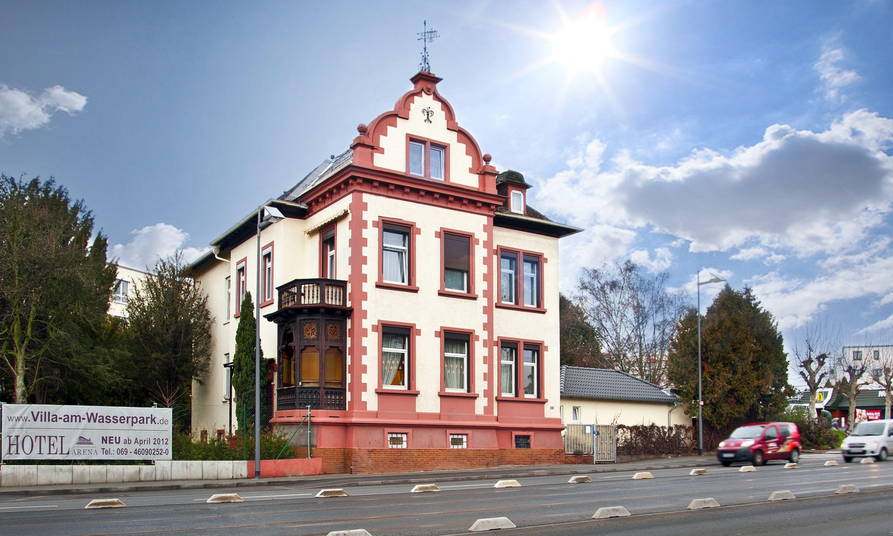 Arena Villa Am Wasserpark Frankfurt nad Mohanem Exteriér fotografie